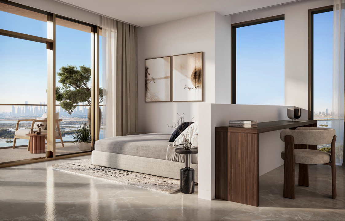 Seven x Seven living room and private workspace