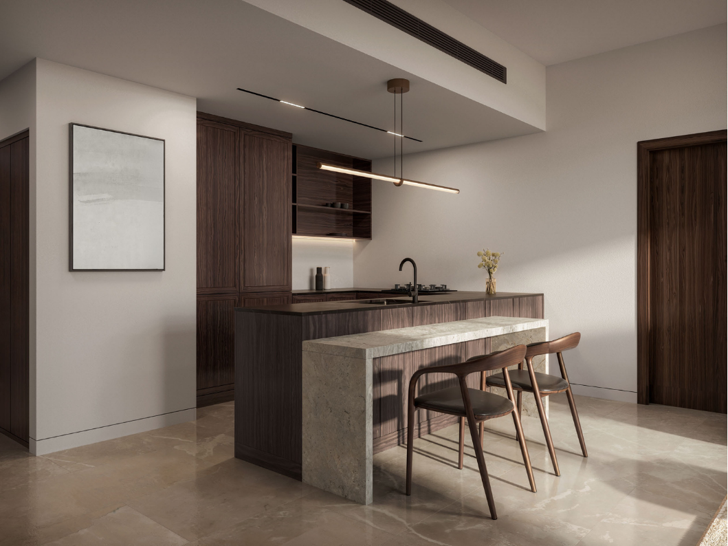 Seven x Seven crafted kitchen and island